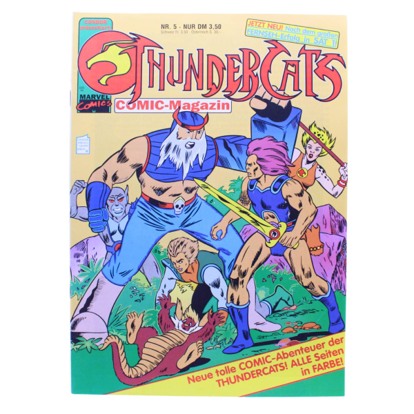 Thundercats Comic Nr. 5 (1992) – Im Wald des Schweigens | hoppla-stuff.de